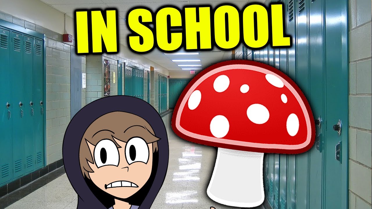 I ate mushrooms before school