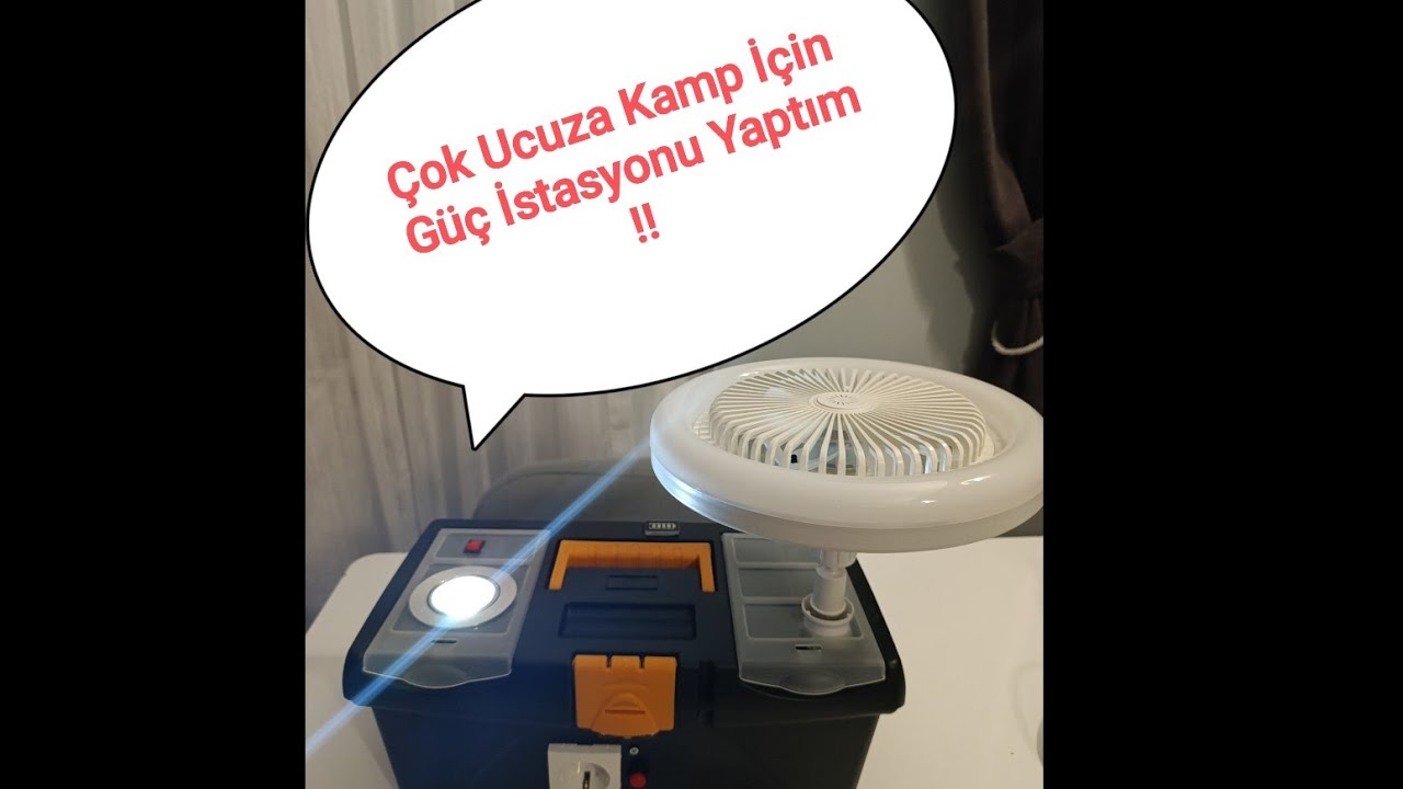 Ev yapımı kamp doğa güç istasyonu. #homemade #evyapımı #powerstation #powerbank  #kamp