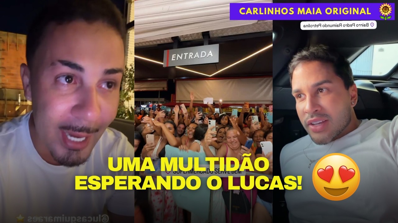 CARLINHOS CHOROU AO FALAR DELE 😲😲 | CARLINHOS MAIA 🌻