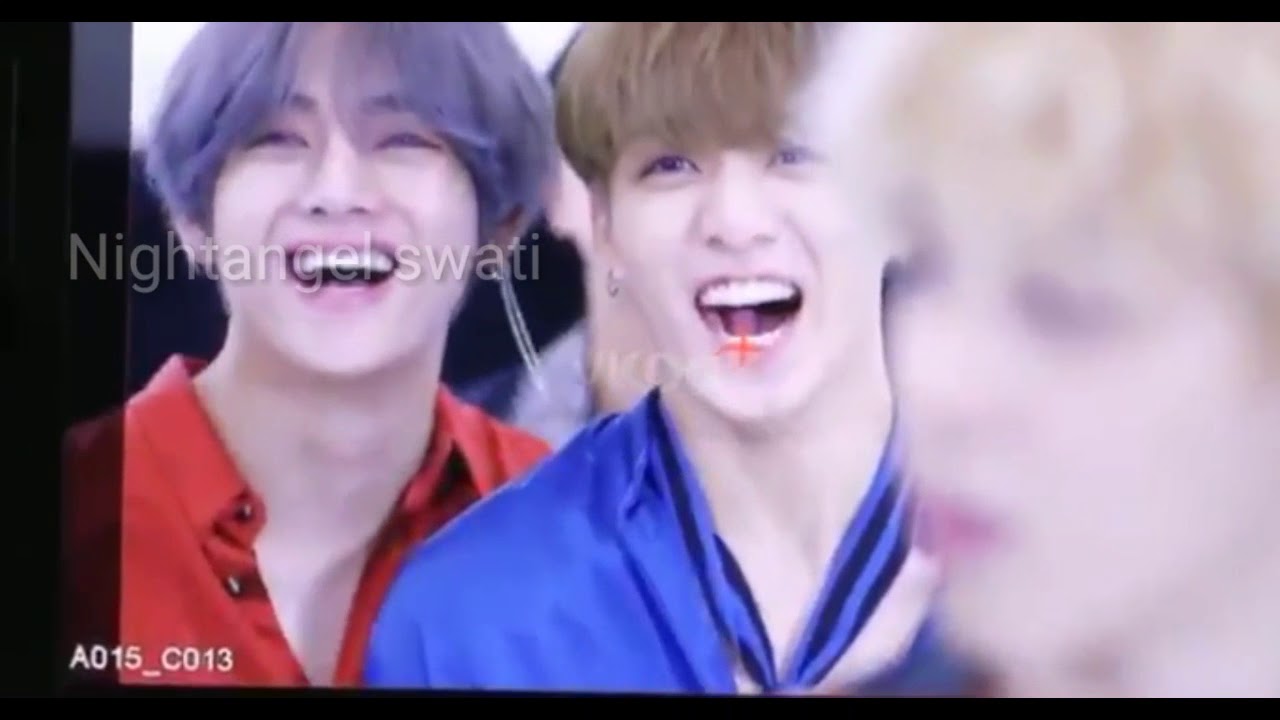 Taekook/Vkook - All moments happen behind the cameras (Memories 2017)