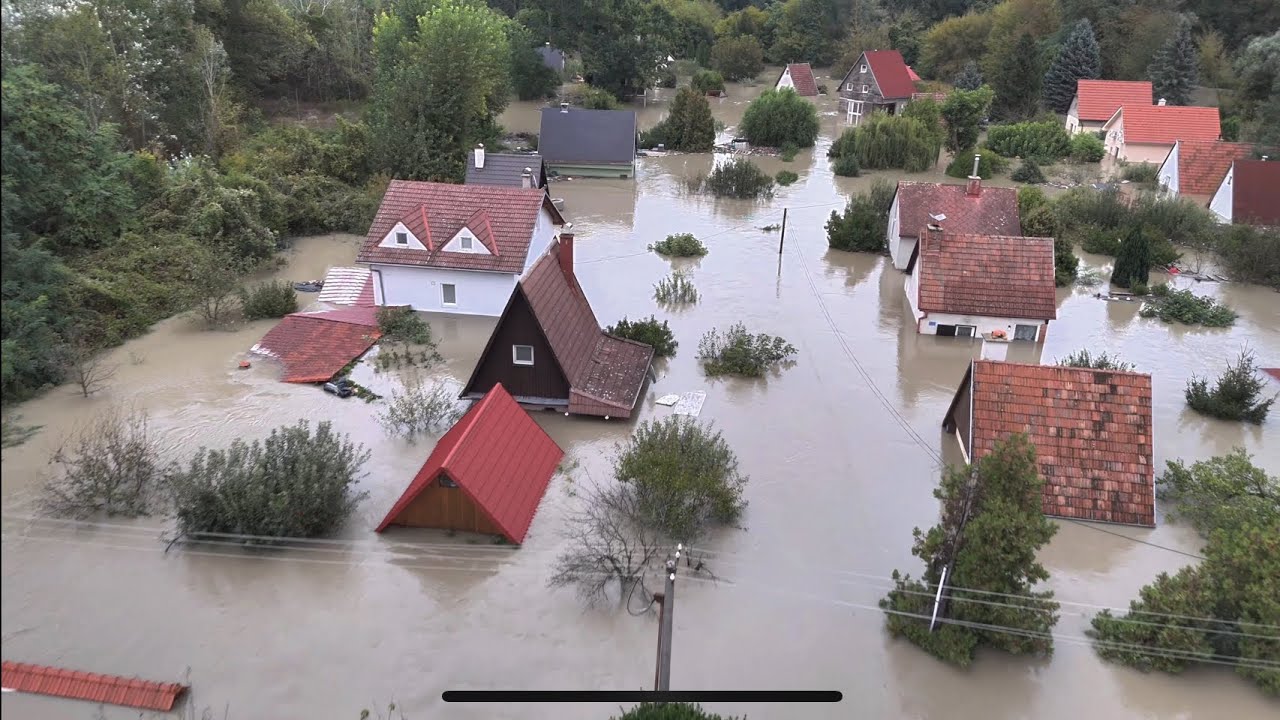 Povodeň v Bratislave Dunaj 17.9.2024