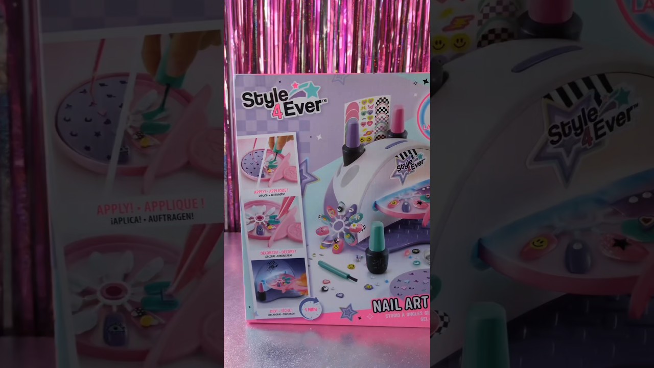 Ad.  Style 4 Ever Nail Art Gel Studio @CanalToys