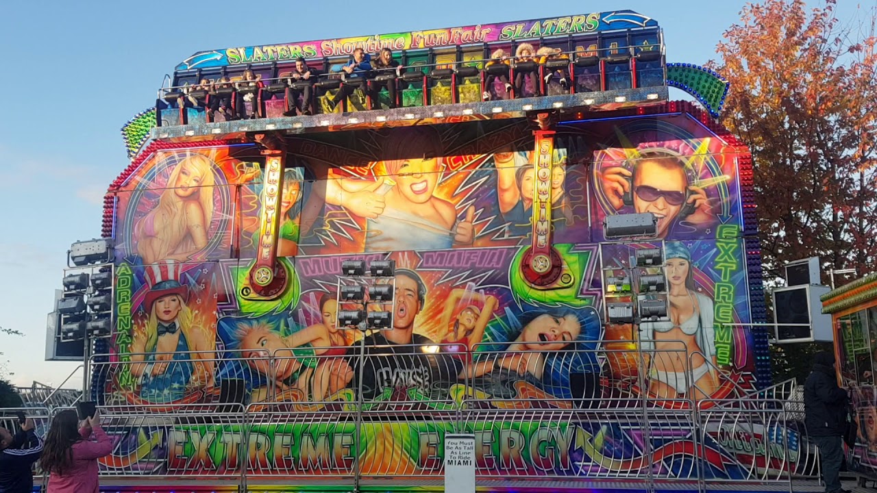 Slaters miami off ride Prudhoe the falcon club funfair 2019