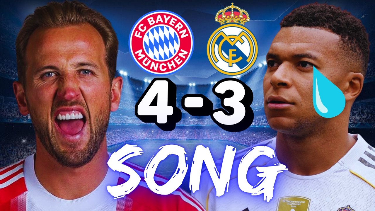 ♫ Bayern 4-3 Real Madrid | UCL Parody Song ♫