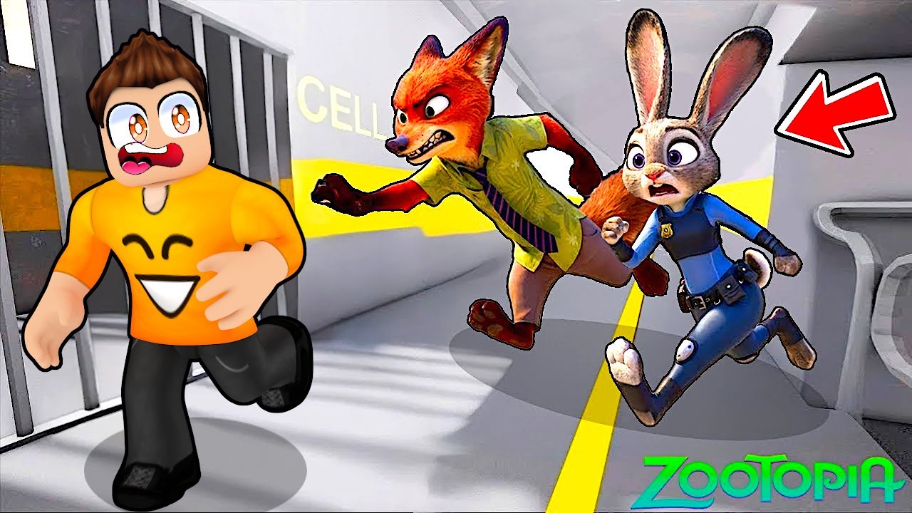 UCIEKAM Z WIĘZIENIA ZOOTOPIA 2 w Roblox!