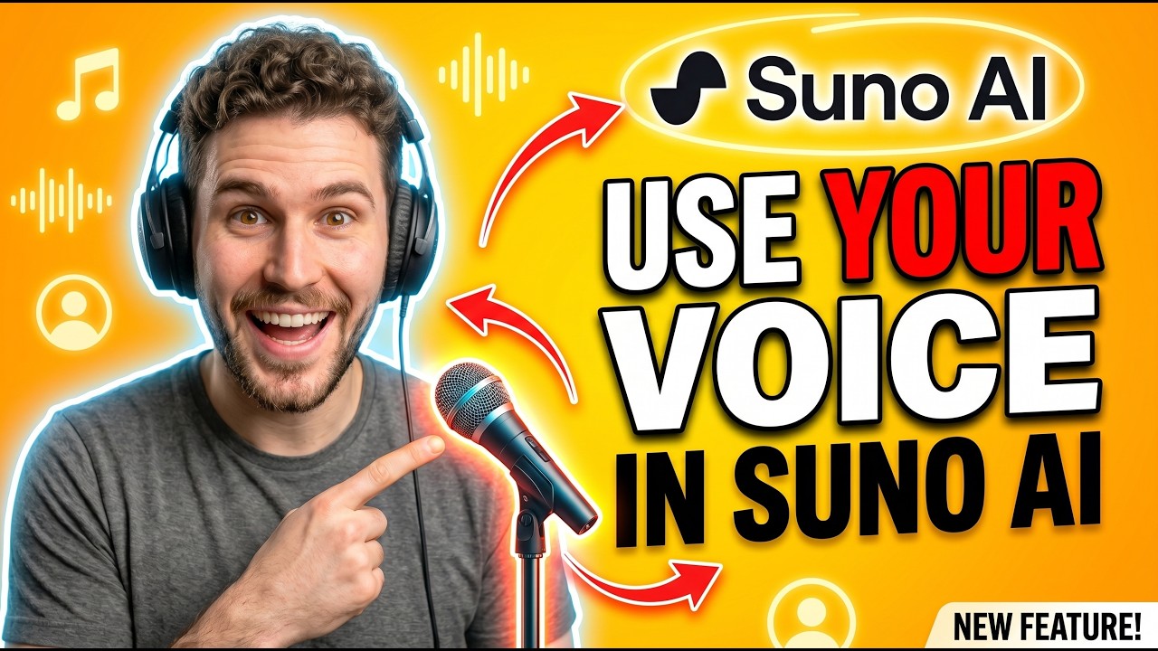 How To Use YOUR Voice in Suno AI (Step-by-Step Tutorial)
