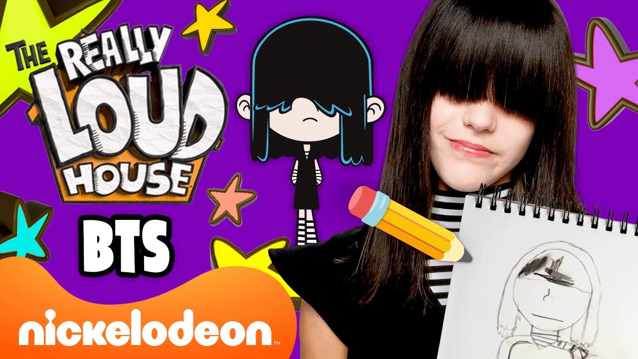 Draw Your Character Challenge! | Really Loud House Behind the Scenes | Nickelodeon