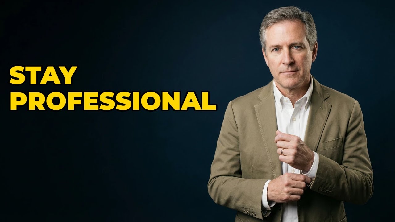 How To Maintain Professionalism In A Warning Response?