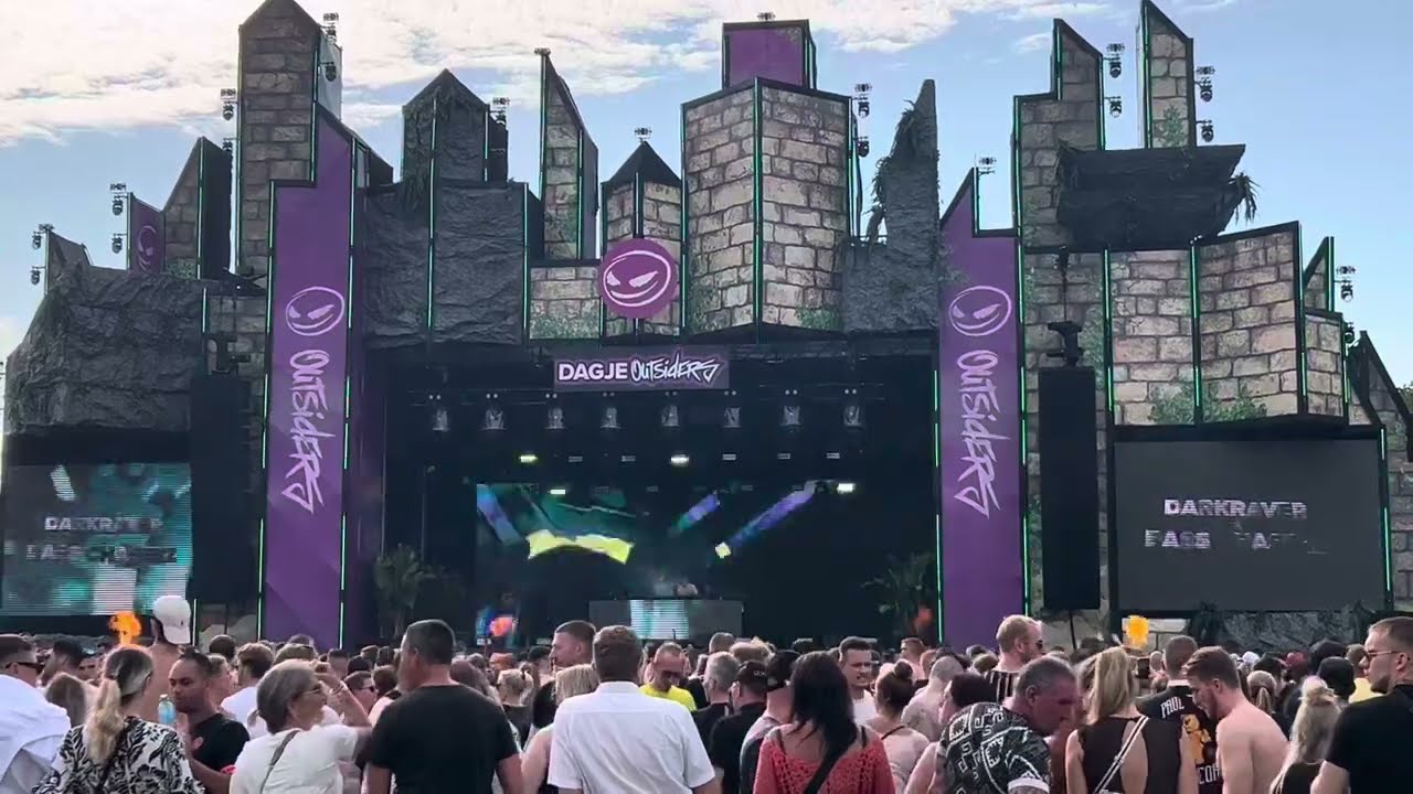 Dagje Outsiders - Darkraver & Basschaserz Live Den Haag Netherlands 27-07-24