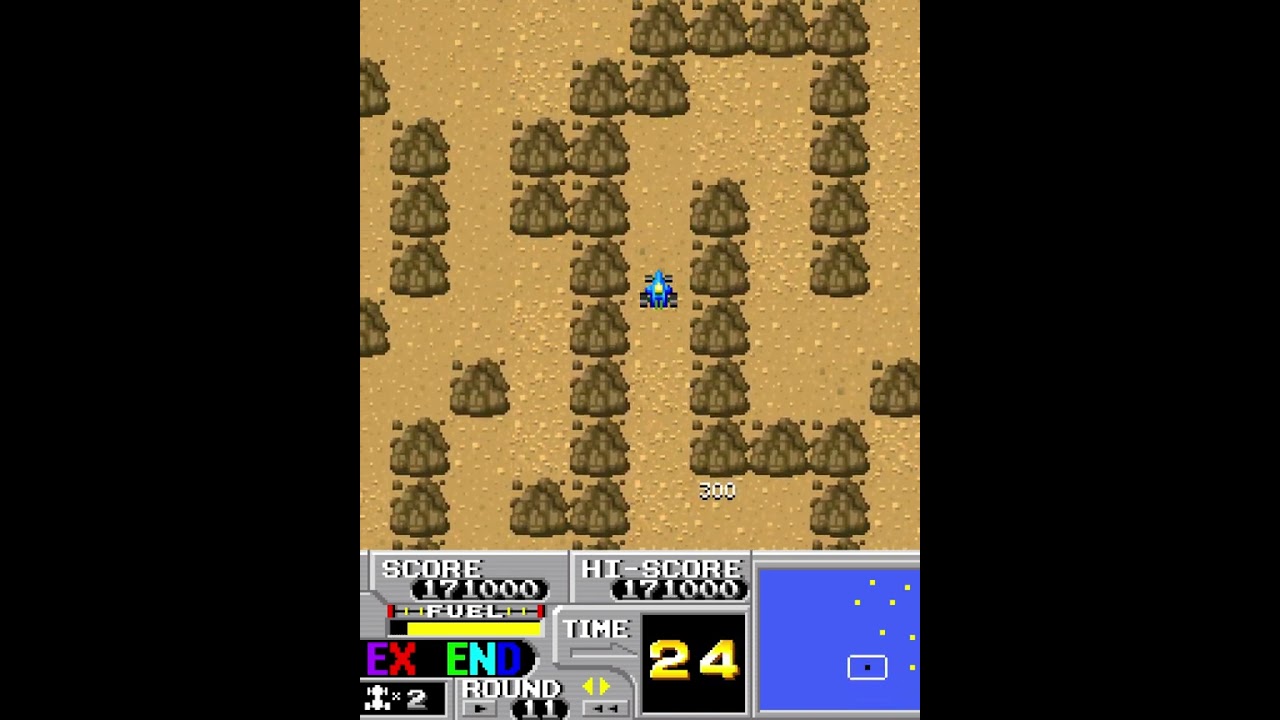 [TAS] Arcade Namco Classic Collection Vol. 2: Rally-X Arrangement in by SFan in 08:57.14