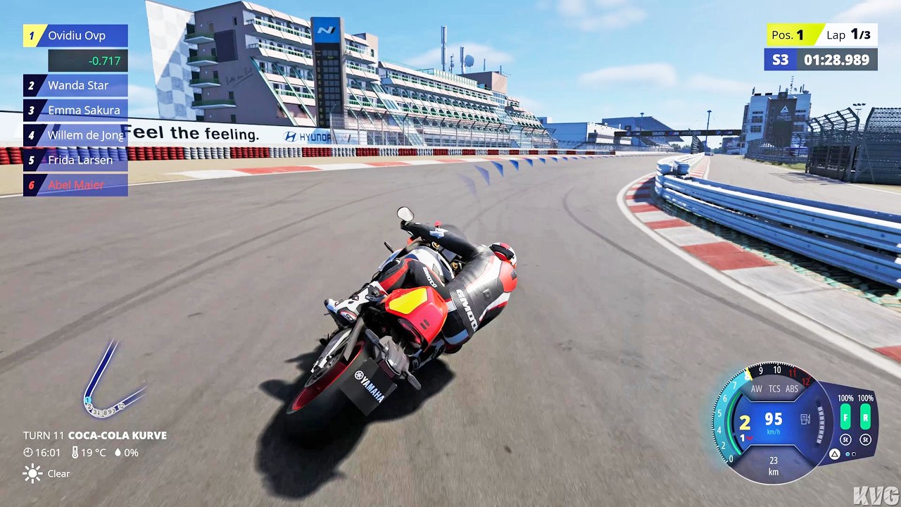 RIDE 6 - Nurburgring GP-Strecke (Sprintstrecke) - Gameplay (PS5 UHD) [4K60FPS]