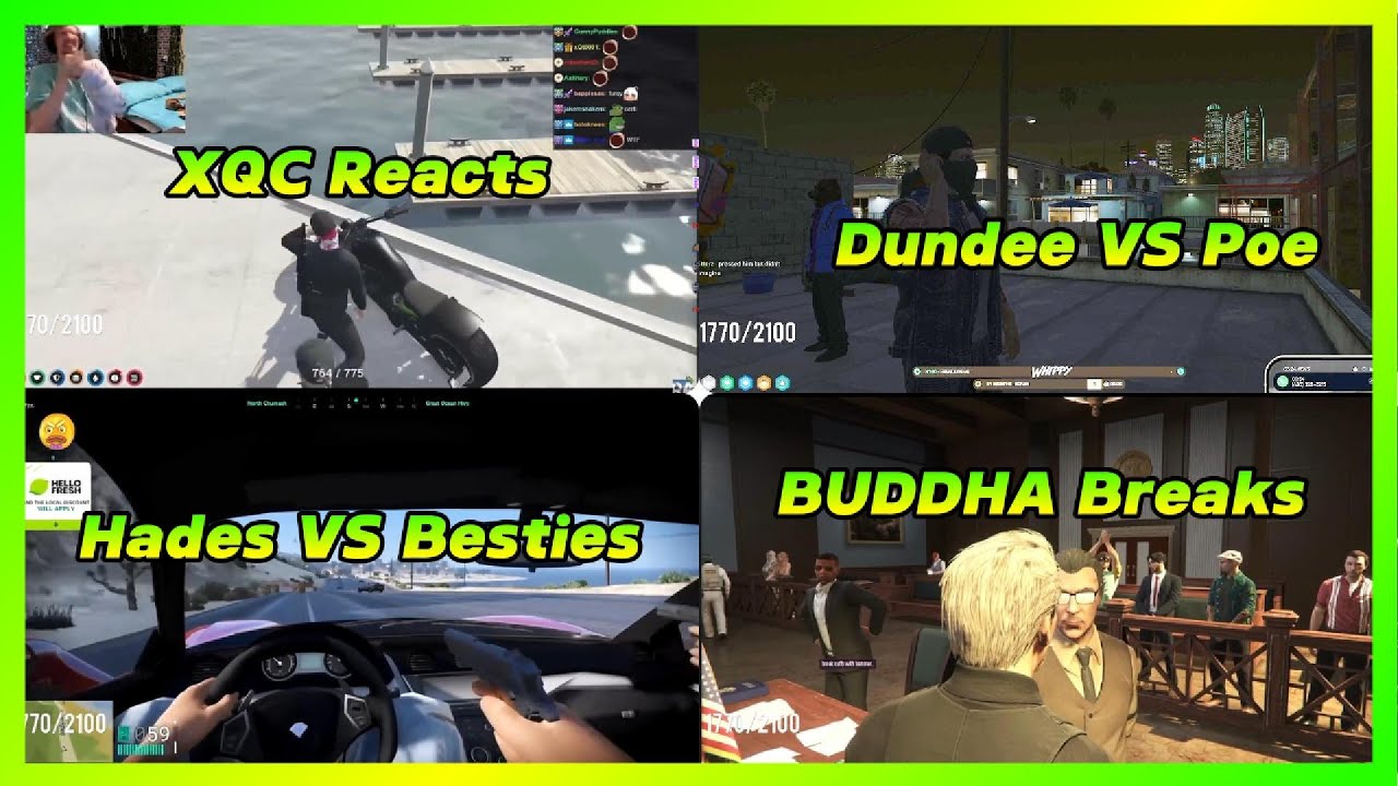 4HEAD Reacts To Ammo Crate And Much More... (1) | NoPixel GTA RP
