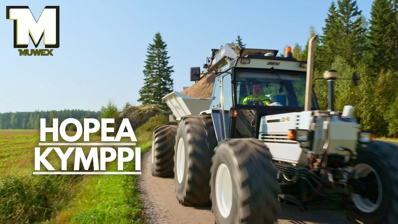 Hopeinen Fiat 🎼 - Kalkitus Kujala Oy maata parantamassa