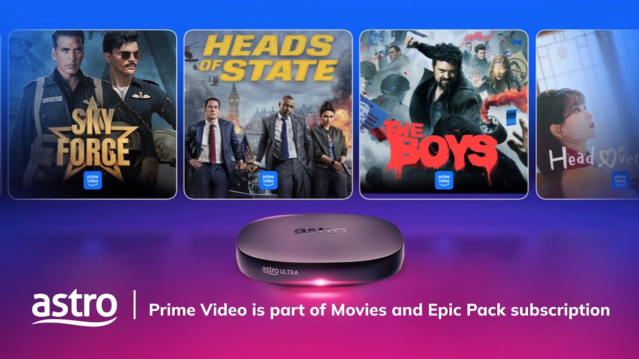 Prime Video | Astro Movies & Epic Pack