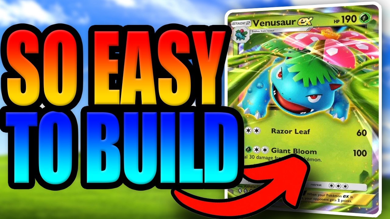 Venusaur EX is an AMAZING F2P Deck — Pokemon TCG Pocket Showcase
