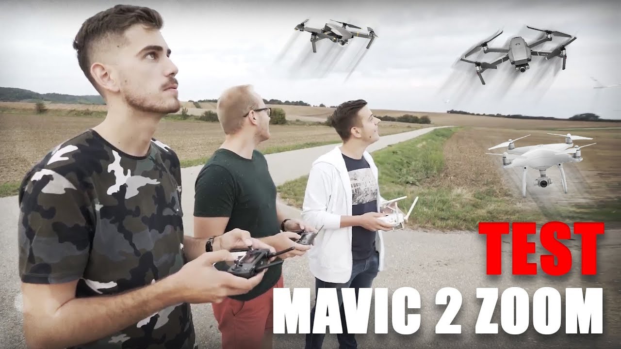 S&uacute;boj dronov! - DJI MAVIC 2 ZOOM TEST