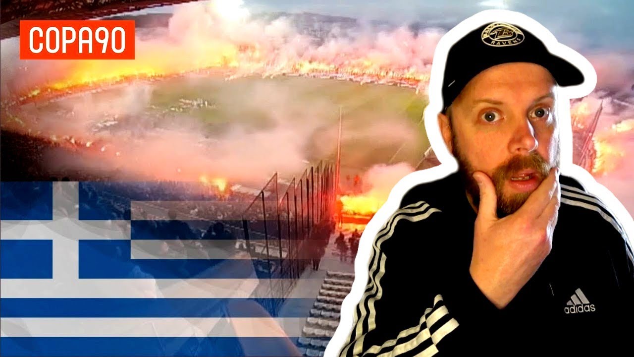 Are These The Most Intimidating Fans In Football? Greek Ultras Reaction