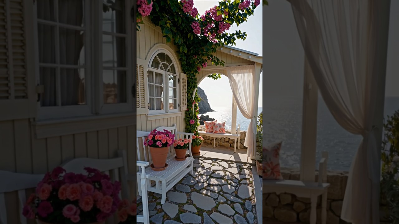 Dreamy Coastal Cottage Tour 🌸 Calm Spaces & Floral Charm