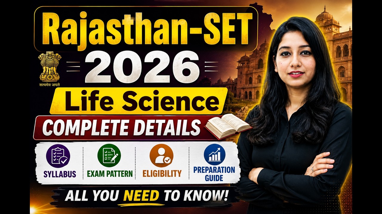 Rajasthan-SET 2026 I Complete Details, Syllabus, Exam Pattern, Eligibility & Preparation Guide