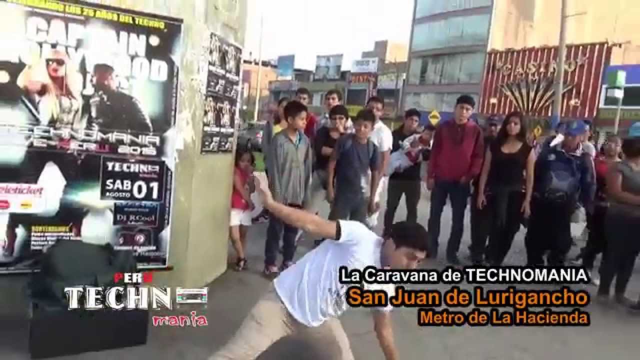 Technomania en San Juan de Lurigancho Caravana CHP