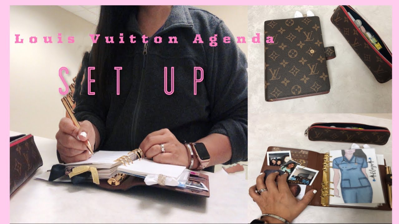 Louis Vuitton Agenda MM - Setup