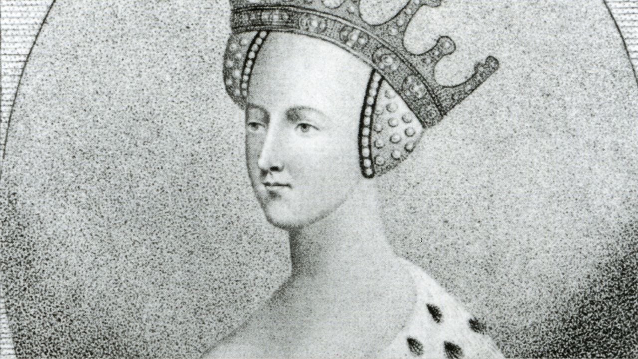 Catalina de Valois, reina consorte de Inglaterra. La abuela paterna de Enrique VII. #biografia