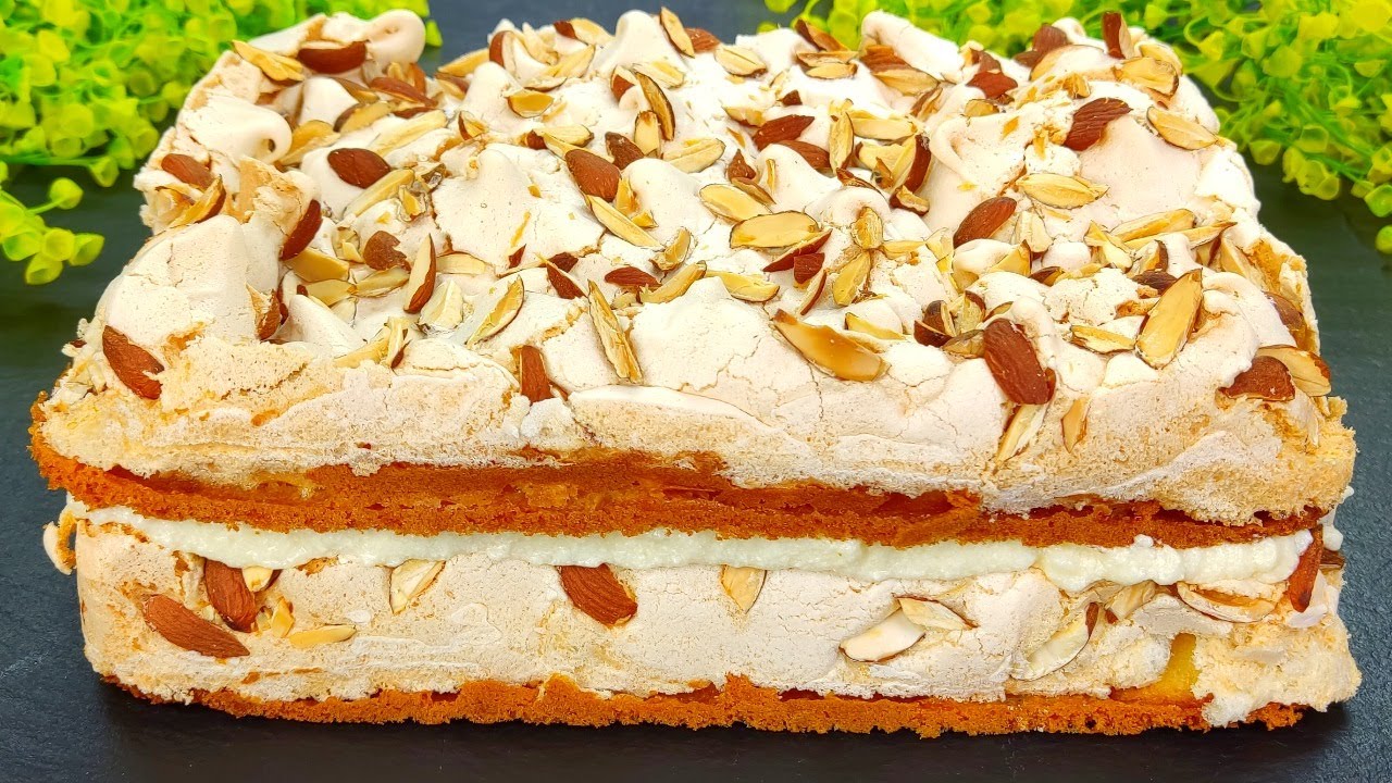 Знаменитый норвежский пирог, который тает во рту. Вкусный и простой торт.