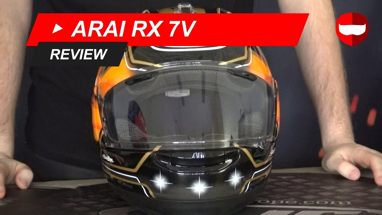 Обзор Arai RX 7V - ChampionHelmets.com