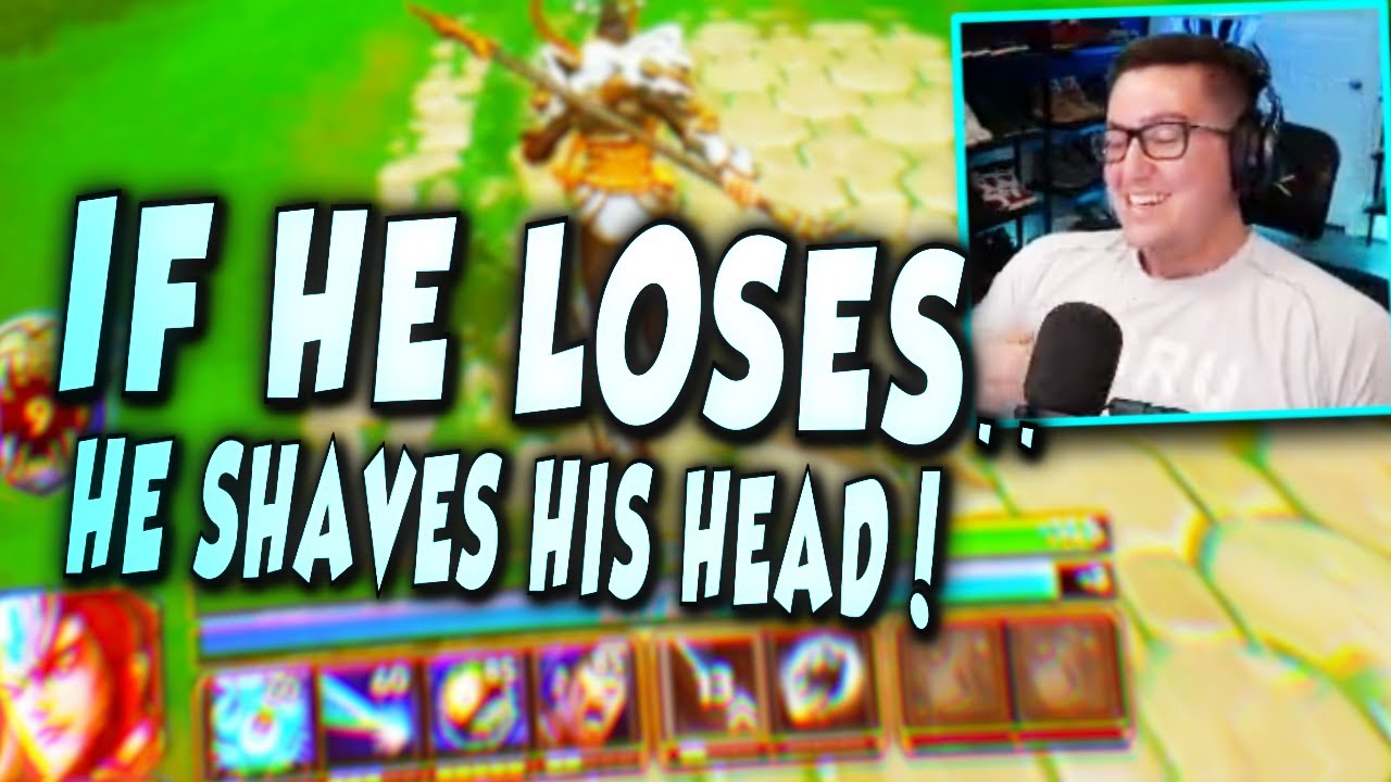 IF HE LOSES, HE SHAVES HIS HEAD (Best of 3 1v1)