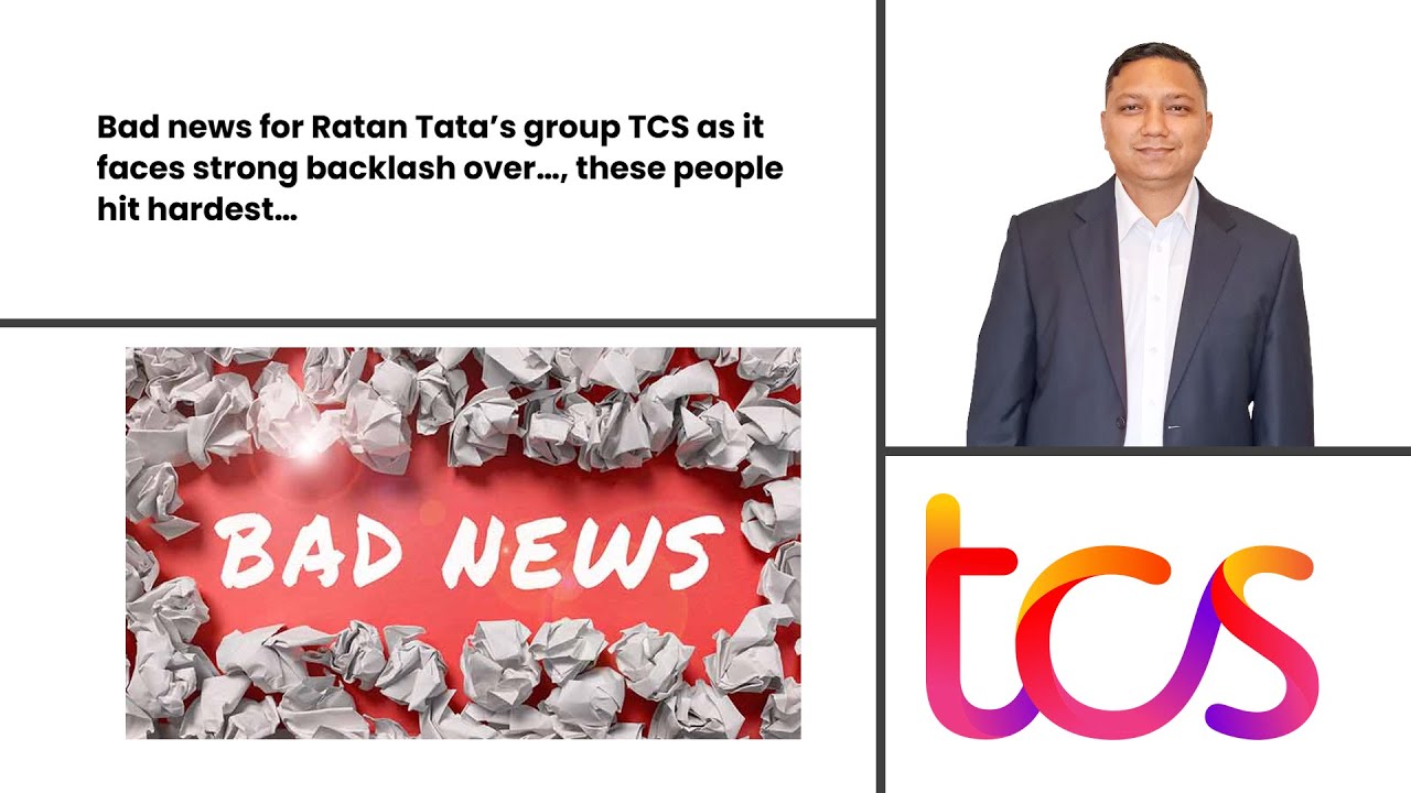 TCS salary cut news 2025 I Mid-level IT employee salary cut I Why TCS employees are protesting