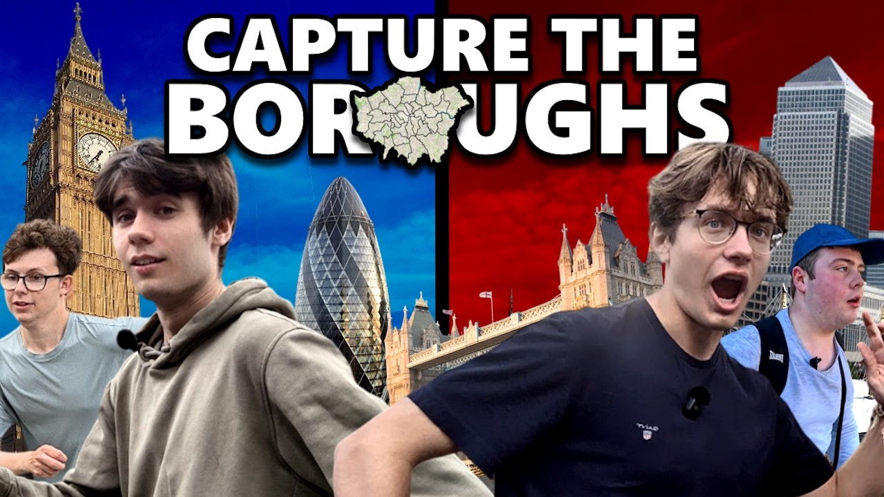 We Played Capture The Boroughs Across London