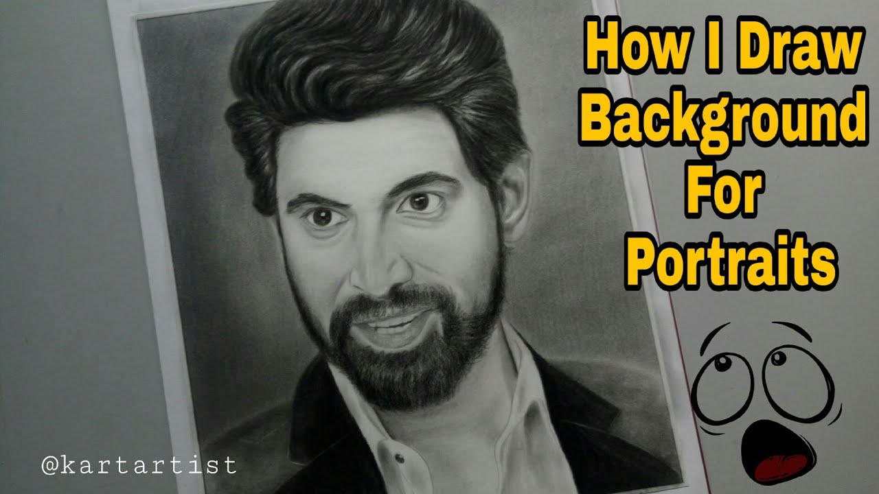 How I Draw Background For Portraits