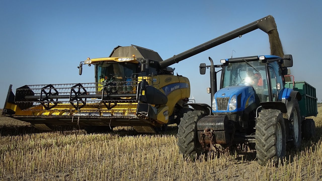 Wielkie żniwa 2017 (8x New Holland) || Wywóz słomy || RSP Olszewka || AGROFarm TV