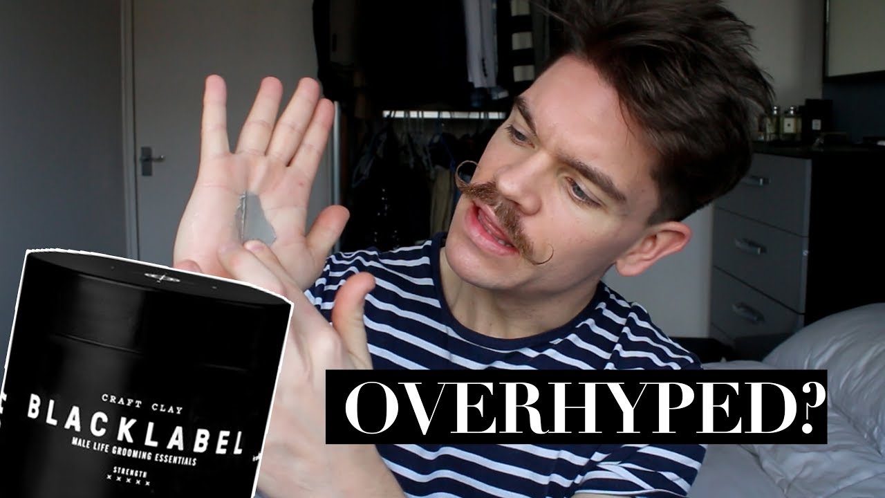 A New Favourite Hair Clay? | Black Label Craft Clay Review - OVERHYPED?