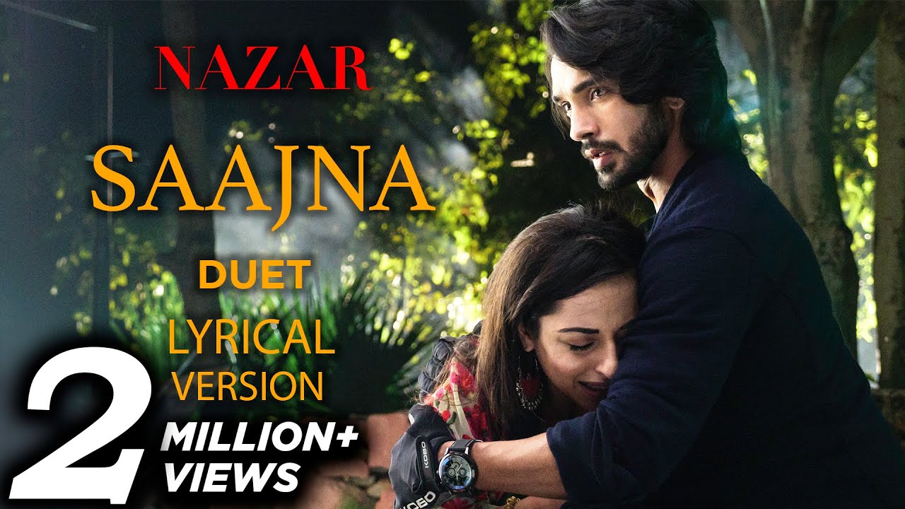 Nazar Song Saajna Ansh and Piya Karaoke Lyrics Duet Piyansh Version | Male Female Full