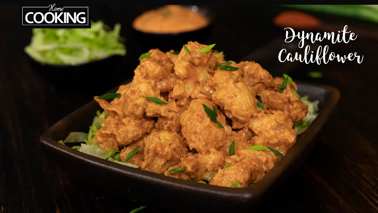 Cauliflower Dynamite Recipe | Veg Starter Recipes Indian | Cauliflower Recipes | Gobi Recipes