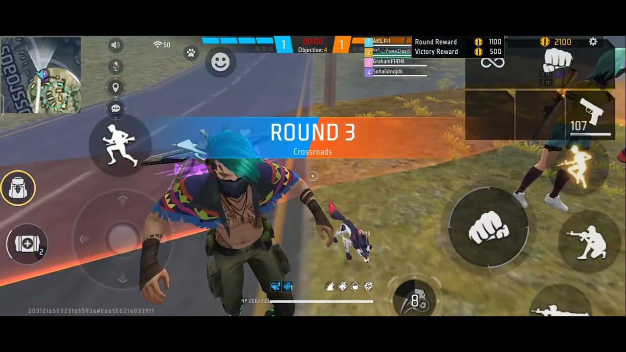 CS RANK PUSH SOLO Vs SQUAD 😯 Garena free fire max 