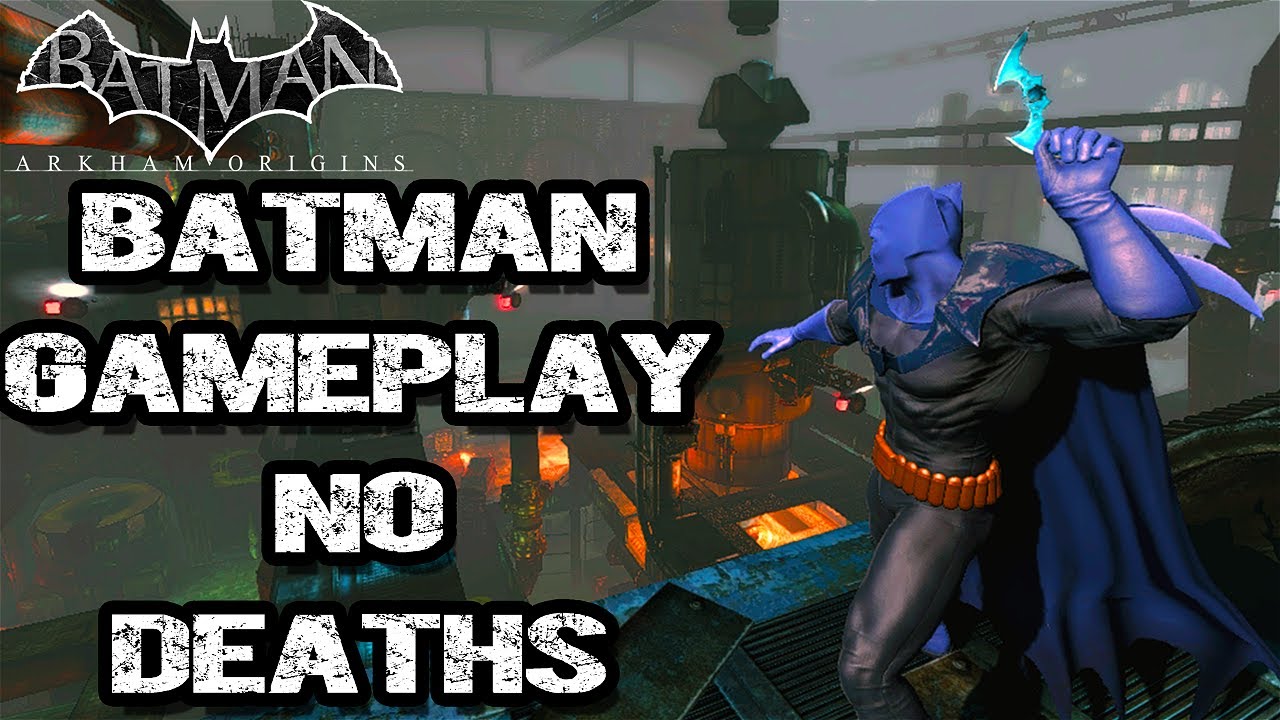 Batman: Arkham Origins Online - Batman Gameplay No Deaths (2022)