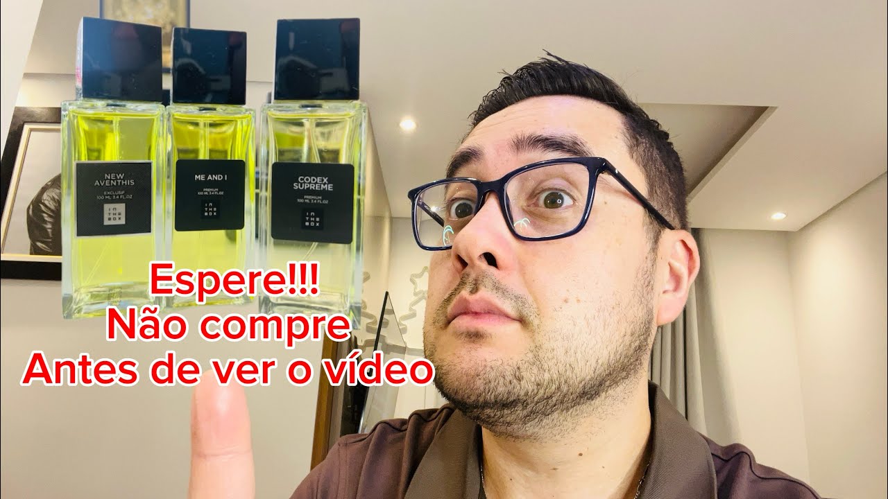 Não compre perfumes da IN THE BOX antes de ver esse vídeo 😱😱😱