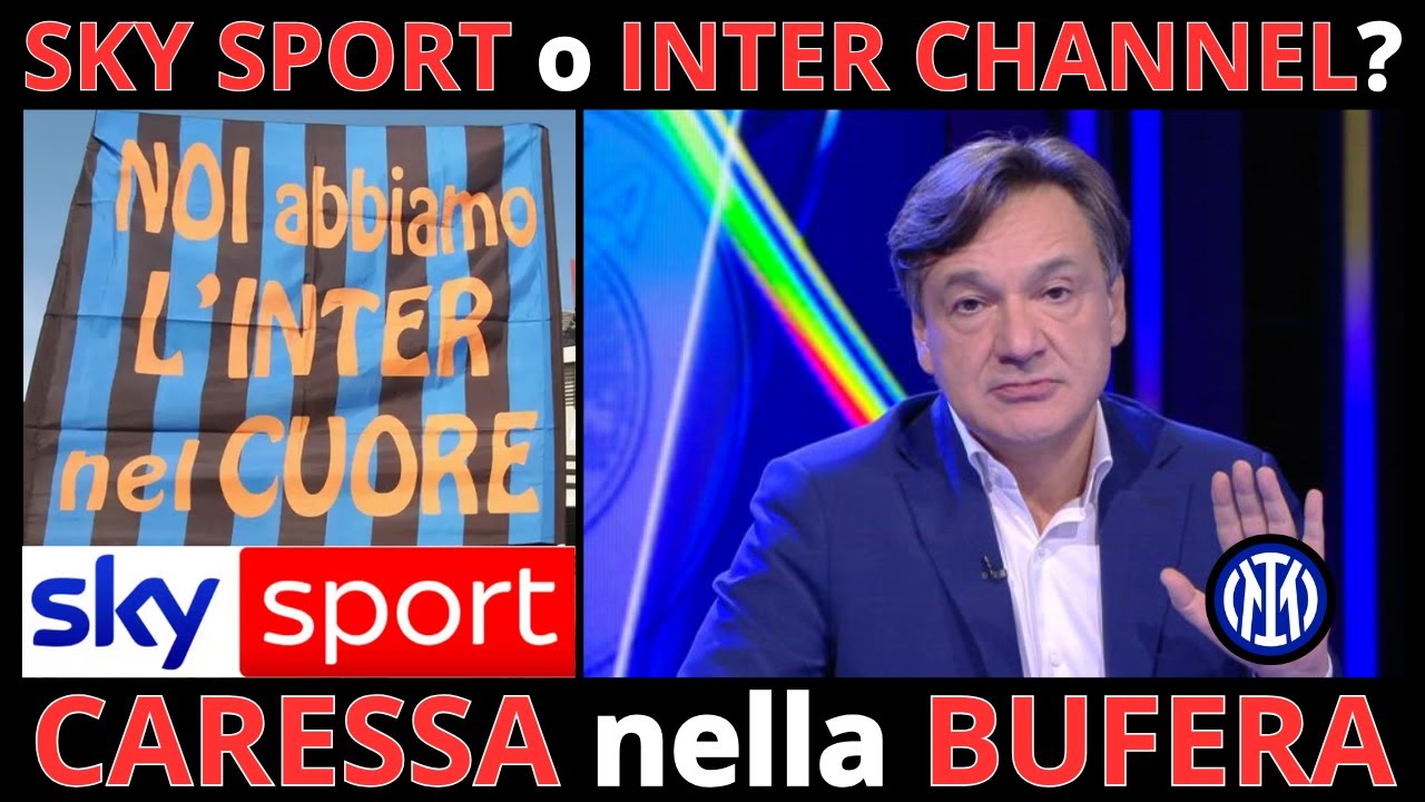 BUFERA su CARESSA, SKY diventa INTER CHANNEL il WEB SCATENA partono le DISDETTE