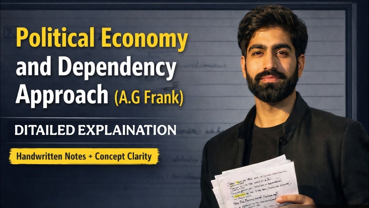 Dependency Approach by A.G Frank | 4th sem political science | Notes #universityexams 