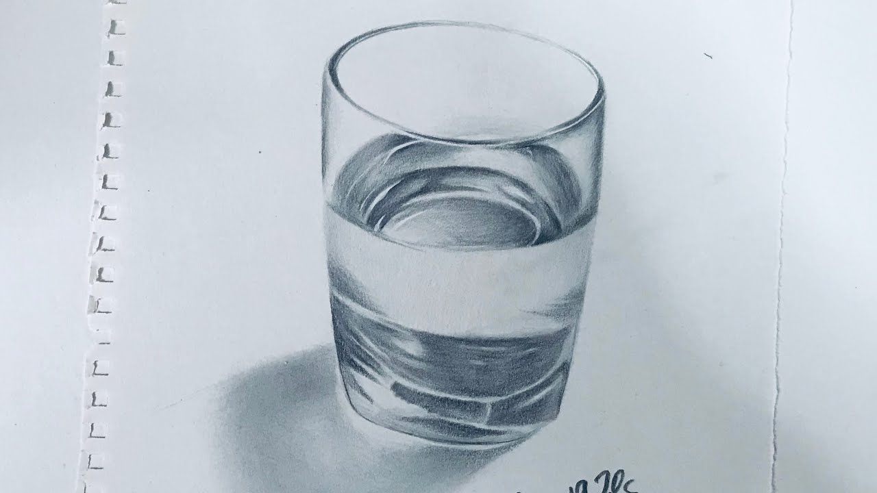 Easy 3D drawings for beginners/ üç boyutlu çizimi/ karakalem çizimleri