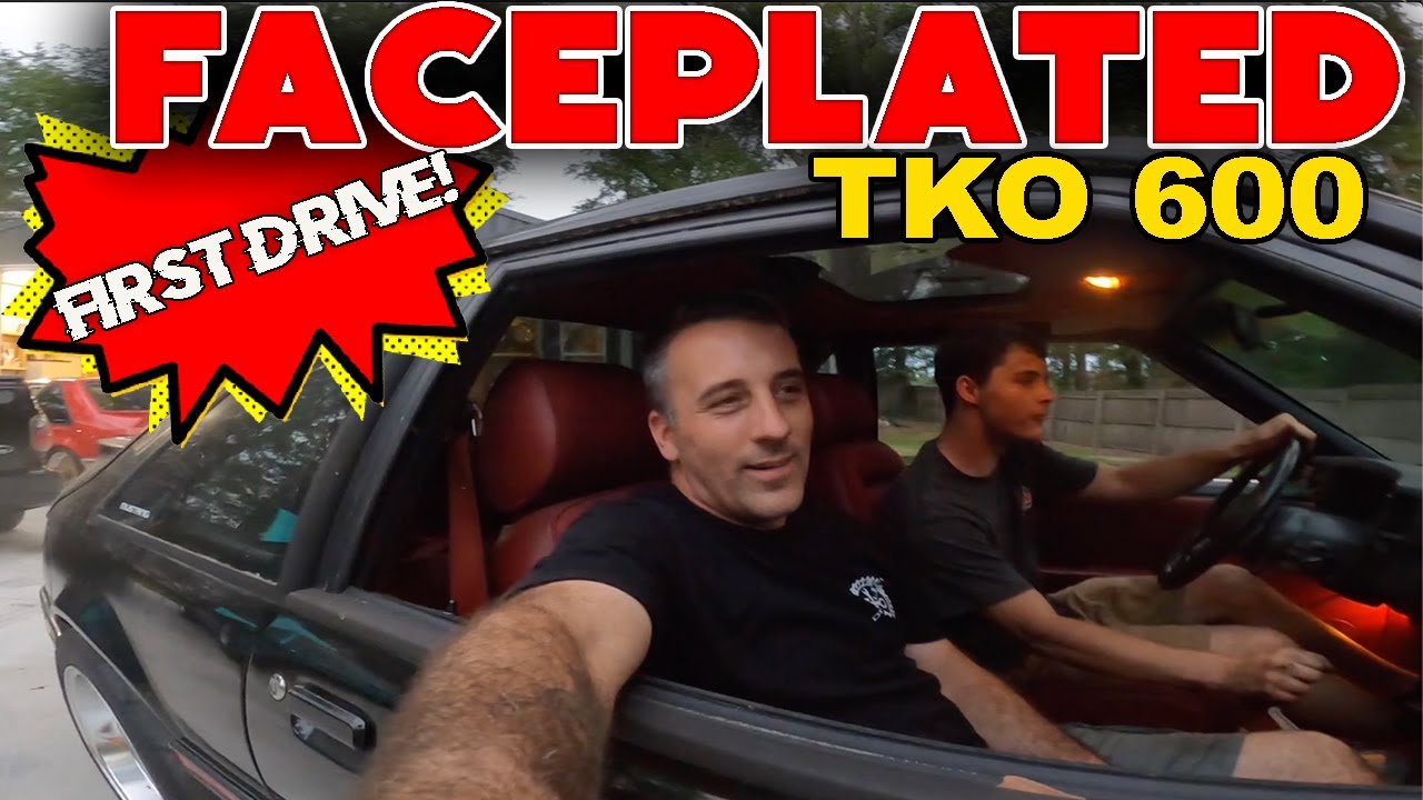 FIRST DRIVE: Faceplated TKO-600 Fox Body -