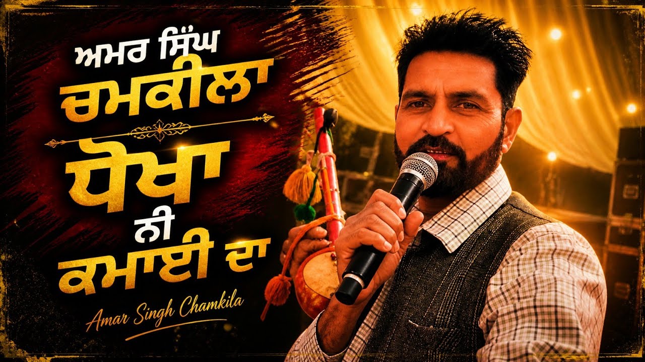 ਦੂਜੀ ਵੀਡਿਓ। ਲਾਈਵ ਸੱਜਣਾਂ ਨਾਲ ਧੋਖਾ ਨੀ ਕਮਾਈ ਦਾ #punjabisong #chamkilasong #chamkila 