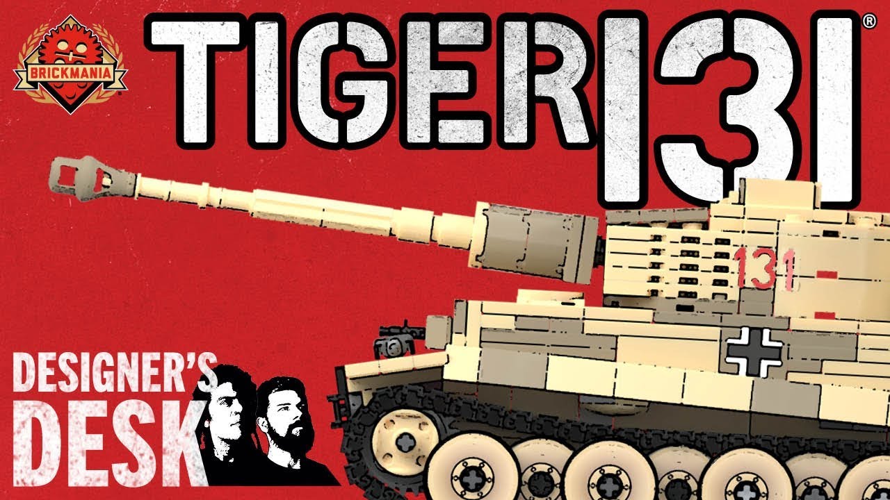 Tiger 131® - WWII Heavy Tank - Custom Military Lego - At The Designer’s Desk