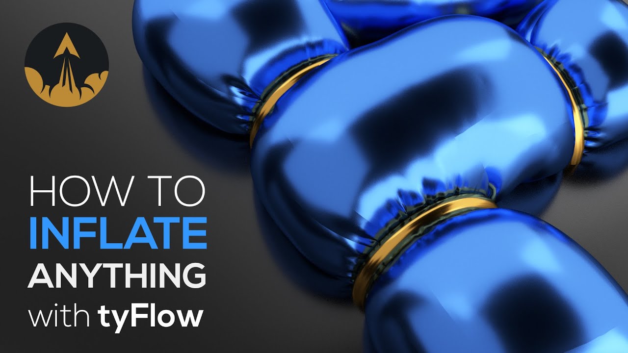 Cloth Balloon Inflation tyFlow Tutorial in 3Ds Max by #RedefineFX
