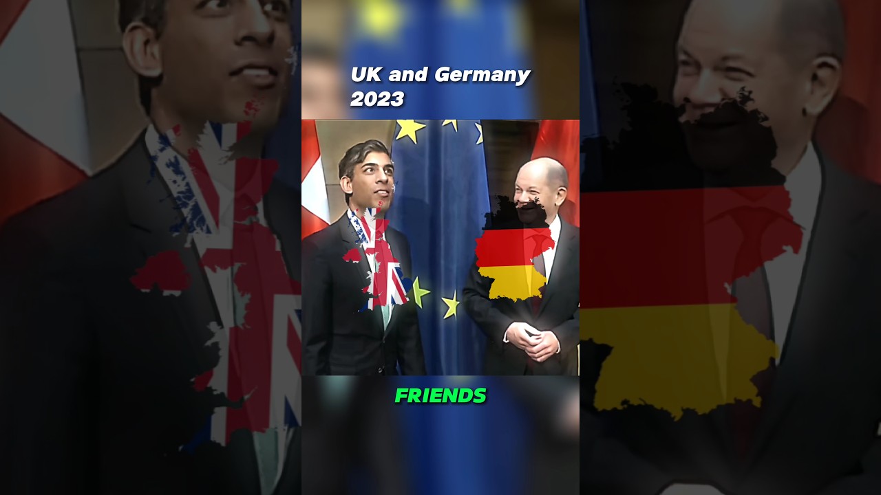 Everybody wants to rule the world now vs then UK and Germany #uk #germany #ww2 #shorts #fyp