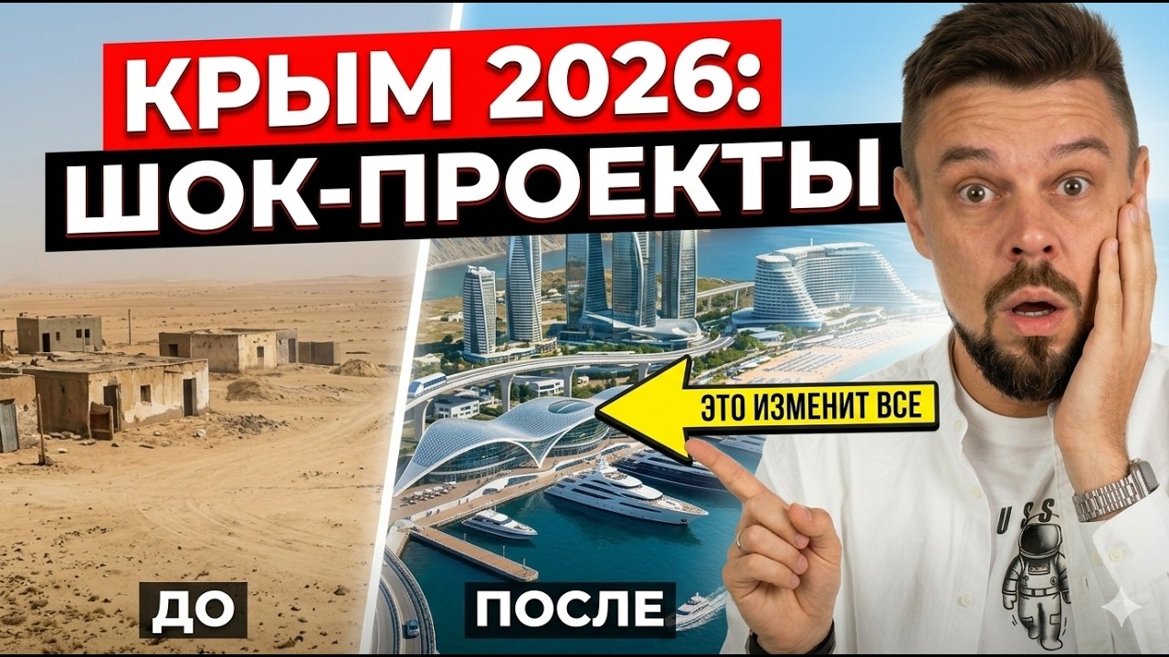 Крым 2026: 5 проектов, которые изменят рынок | инвестиции, недвижимость