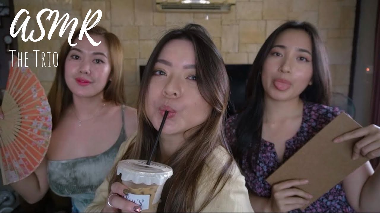 ASMR | The Trio 👌🏼 @clareeeasmr @graceconnyASMR