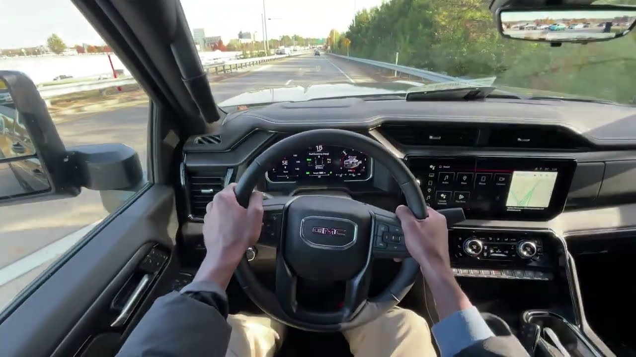 Тест-драйв GMC Sierra 2500HD AT4X Duramax 2026 года (разгон, впечатления от вождения) от первого ...